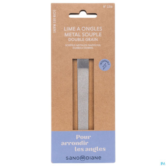 Sanodiane 106 lime ongles metal souple