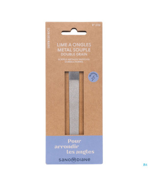 Sanodiane 106 lime ongles metal souple