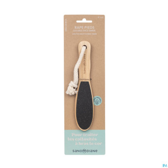 Sanodiane 113 rape pedicure bois double emeri