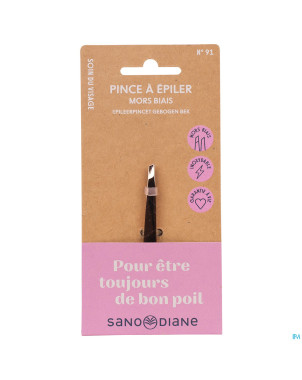 Sanodiane 91 pince epiler mors biais rose