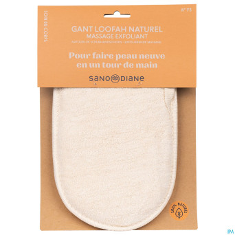 Sanodiane 73 gant loofah