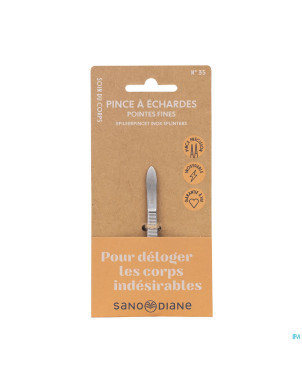 Sanodiane 35 pince echardes inox