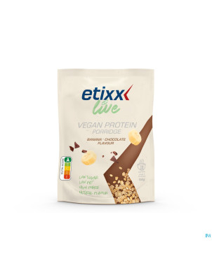 Etixx live vegan protein por. banana-choco pdr550g