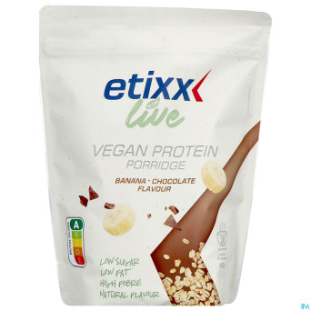 Etixx live vegan protein por. banana-choco pdr550g