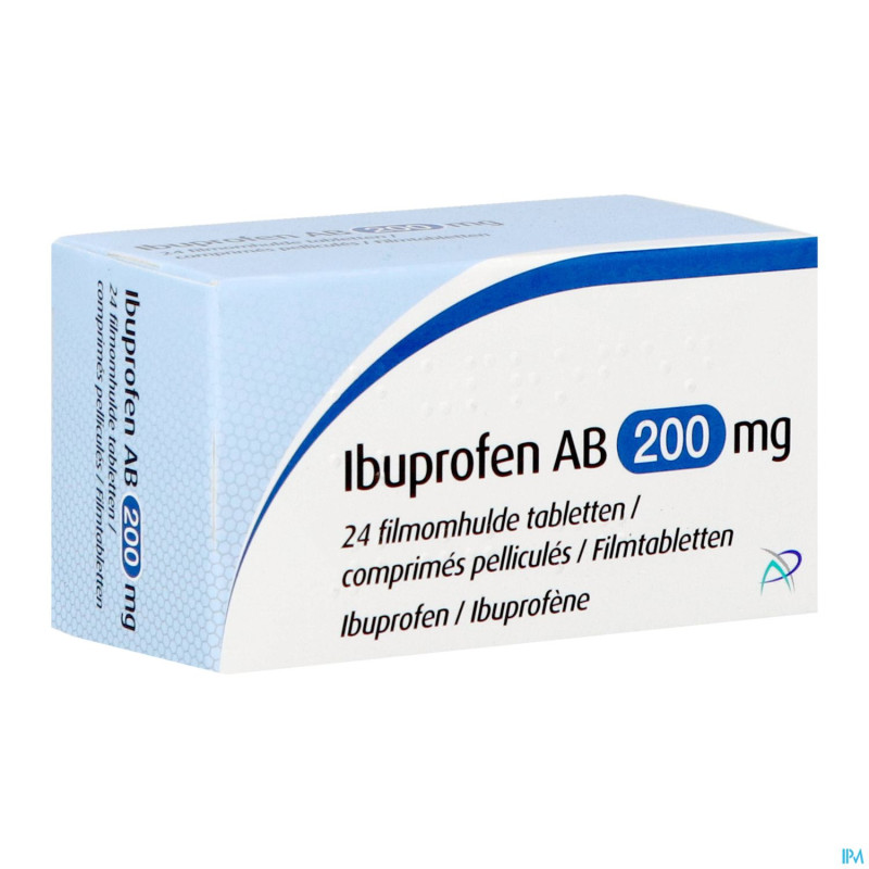 Ibuprofen ab 200mg comp pell  24