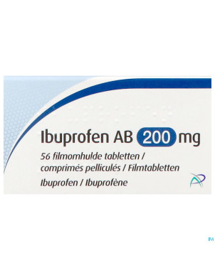 Ibuprofen ab 200mg comp pell  56