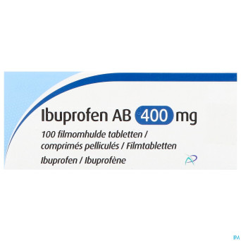 Ibuprofen ab 400mg comp pell 100