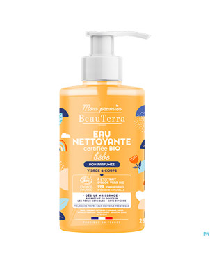Beauterra bebe eau nettoyante n/parf    750ml