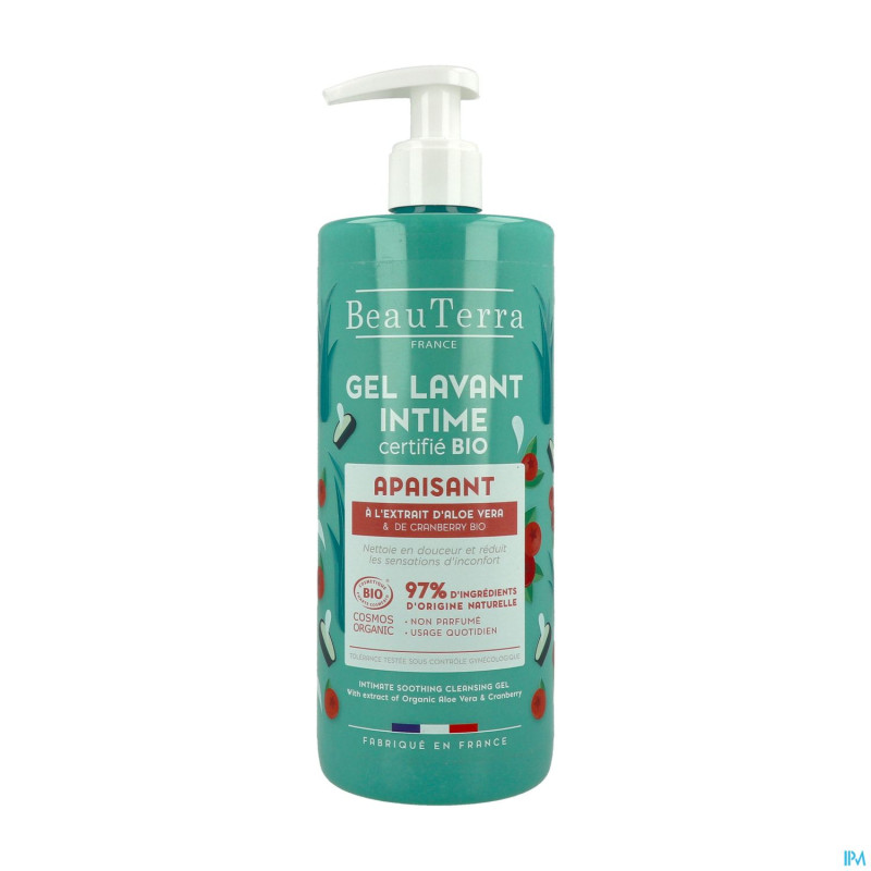 Beauterra gel lavant intime apaisant    500ml