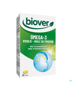 Biover omega 3 huile poisson caps 60