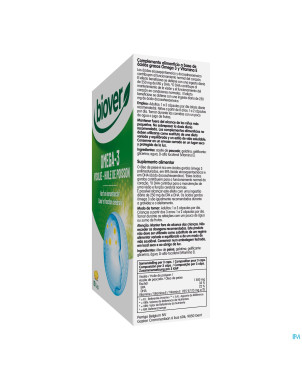 Biover omega 3 huile poisson caps 60