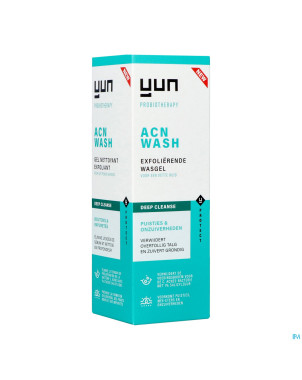 Yun acn deep exfol. gel nettoyant visage    150ml
