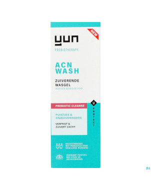 Yun acn prebiotic purify. gel nettoy. visage 150ml