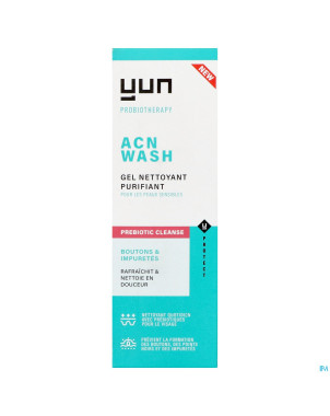 Yun acn prebiotic purify. gel nettoy. visage 150ml