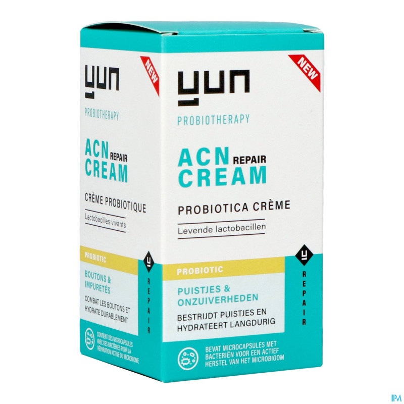 Yun acn probiotic repair creme visage    50ml