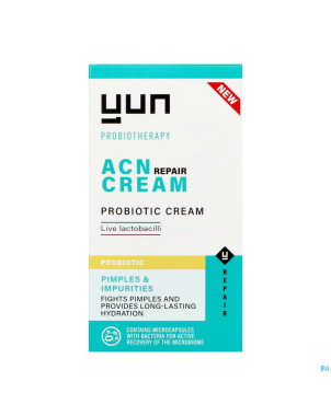 Yun acn probiotic repair creme visage    50ml