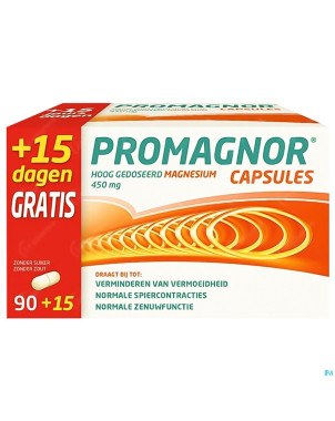 Promagnor promopack caps 90+15