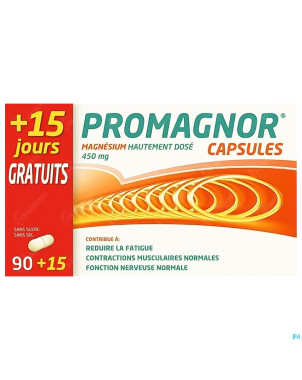 Promagnor promopack caps 90+15