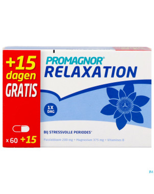 Promagnor relaxation caps 60+15