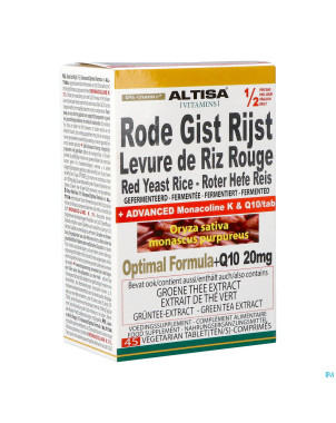 Altisa levure de riz rouge optimal formula comp 45