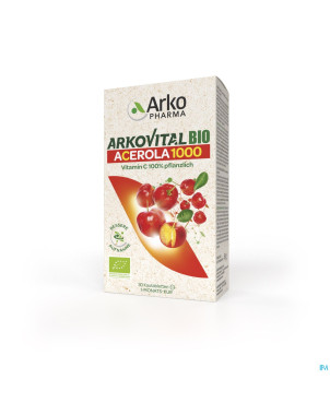 Arkovital acerola 1000 bio    comp croq 30