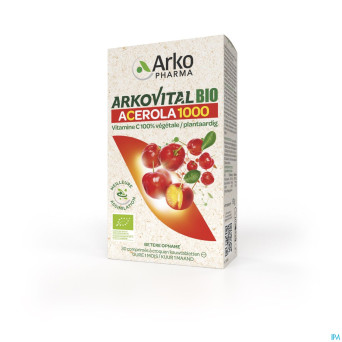 Arkovital acerola 1000 bio    comp croq 30