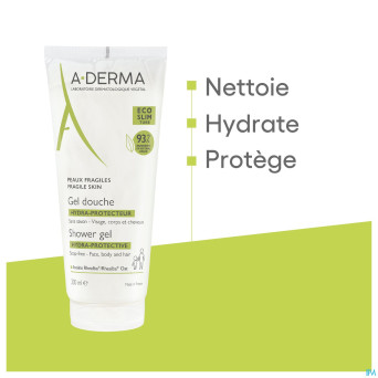 Aderma indisp.gel douche hydra protect 200ml