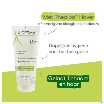 Aderma indisp.gel douche hydra protect 200ml