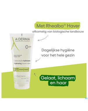 Aderma indisp.gel douche hydra protect 200ml