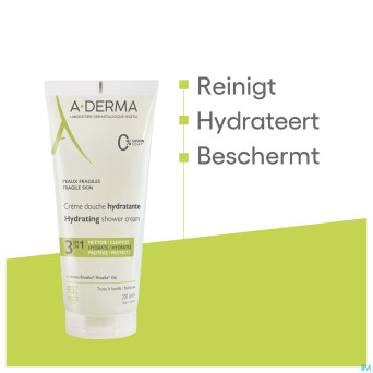 Aderma indisp.gel douche hydra protect 200ml