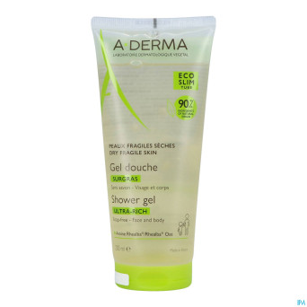 Aderma indisp.gel douche surgras 200ml