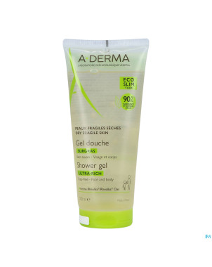 Aderma indisp.gel douche surgras 200ml