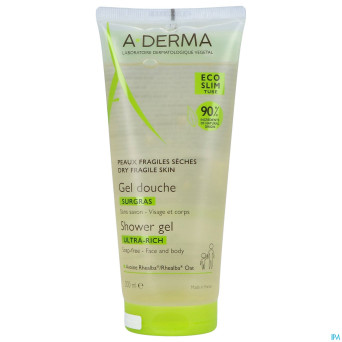 Aderma indisp.gel douche surgras 200ml