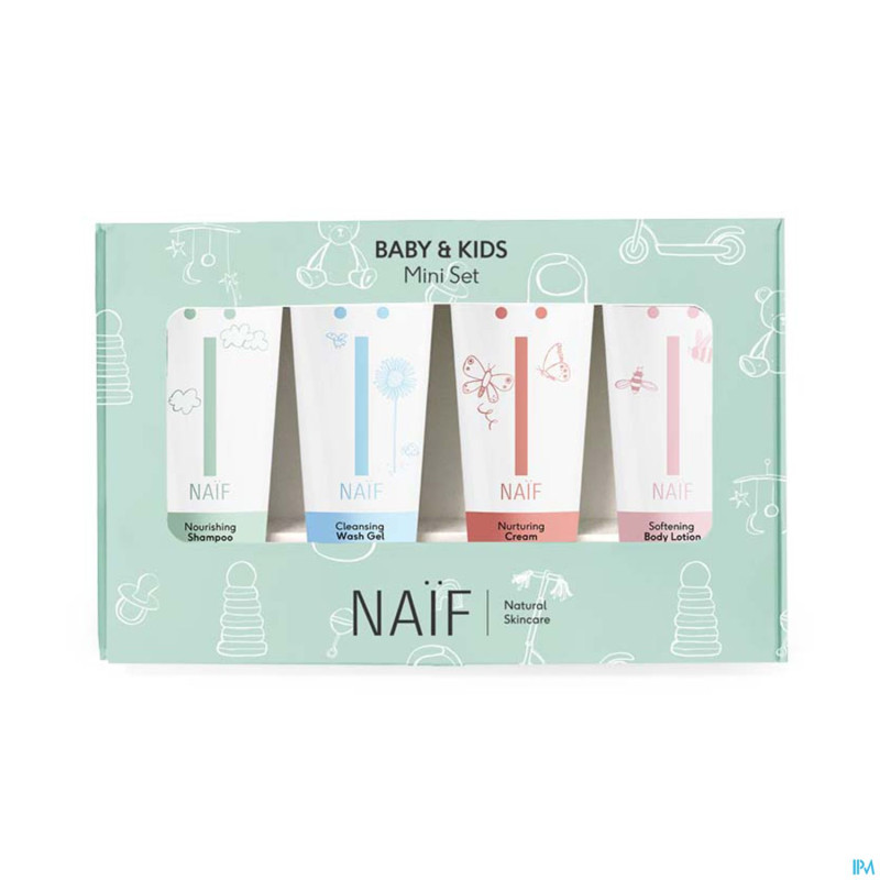 Naif mini set 4 x 15ml