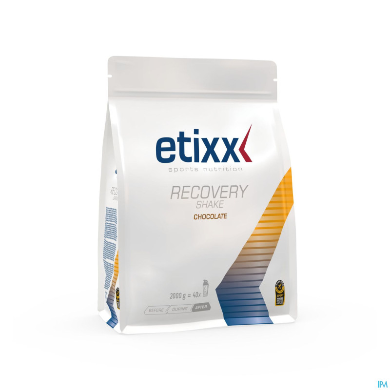 Etixx recovery shake chocolate    pouch  2kg