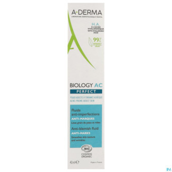 Aderma biology ac perfect fluide a/imperfect. 40ml