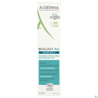 Aderma biology ac perfect fluide a/imperfect. 40ml