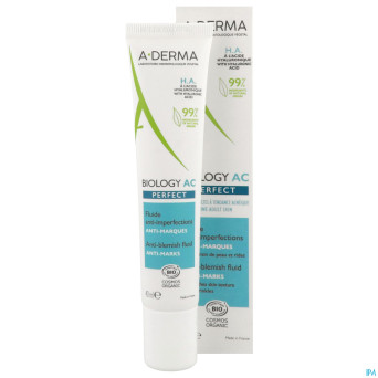 Aderma biology ac perfect fluide a/imperfect. 40ml