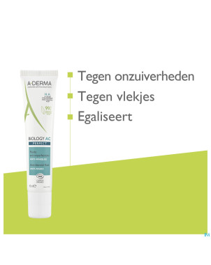 Aderma biology ac perfect fluide a/imperfect. 40ml