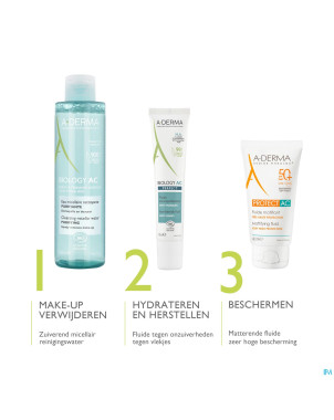 Aderma biology ac perfect fluide a/imperfect. 40ml