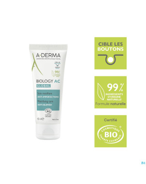 Aderma biology ac global soin a/imperfections 40ml