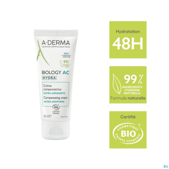 Aderma biology ac hydra creme compensatrice   40ml