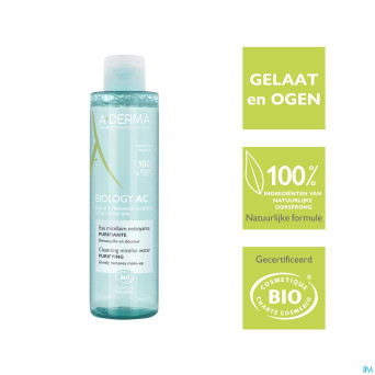 Aderma biology ac eau micellaire purifiante  200ml