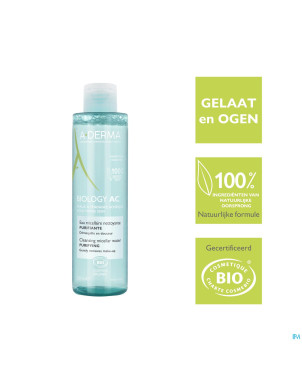 Aderma biology ac eau micellaire purifiante  200ml
