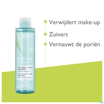 Aderma biology ac eau micellaire purifiante  200ml