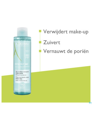 Aderma biology ac eau micellaire purifiante  200ml