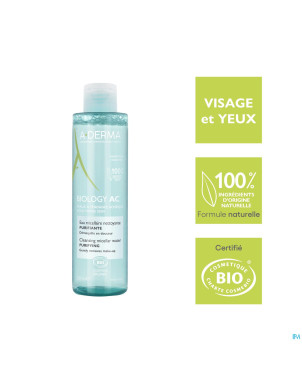 Aderma biology ac eau micellaire purifiante  200ml