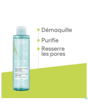 Aderma biology ac eau micellaire purifiante  200ml