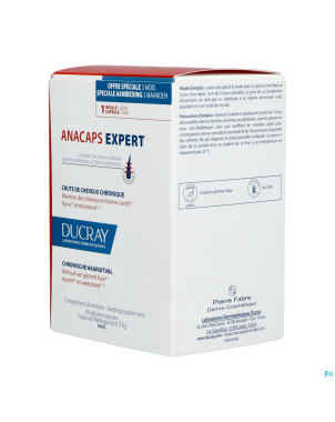 Ducray anacaps expert a/chute progressive  caps 90