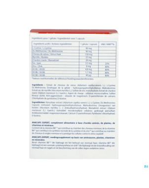 Ducray anacaps expert a/chute progressive  caps 90